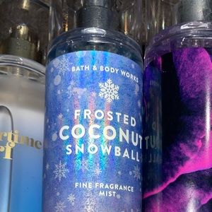 Frosted coconut snowball fragrance mist